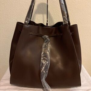 B C B G Chic Brown Tote Bag